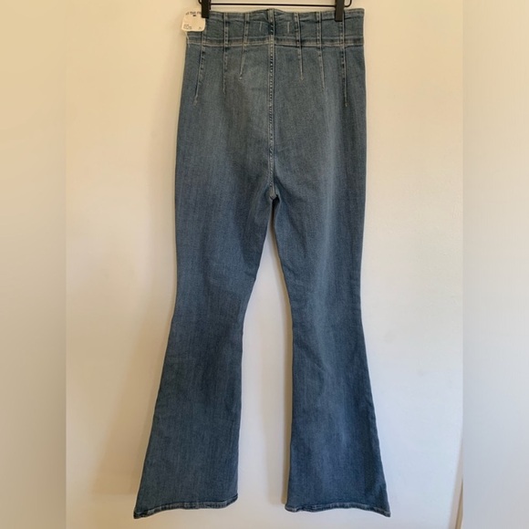 NEW Free People We The Free Jayde Flare High Rise Jeans 31 - Picture 8 of 12